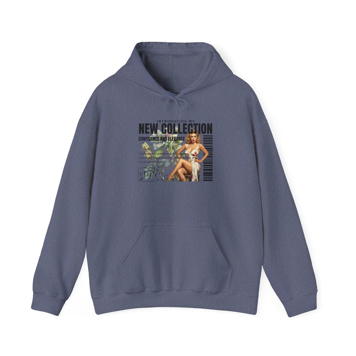 Chic Pullover Hoodie - Bold Line Quote Letter Sweatshirt Hoodie