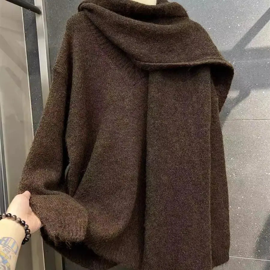 Brown sweater