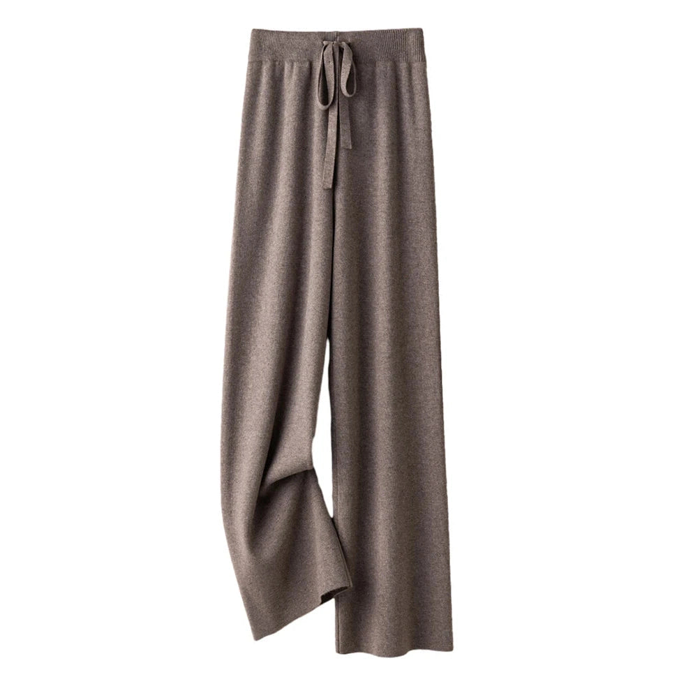 Knit Wide Leg Y2k Casual Pants