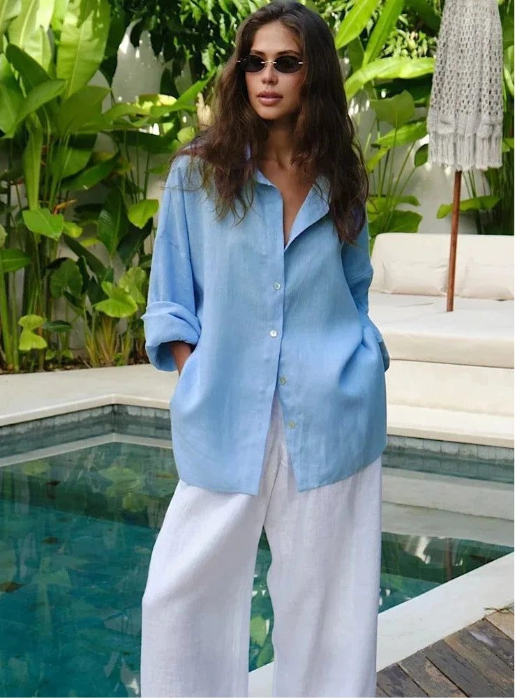 linen shirt for women