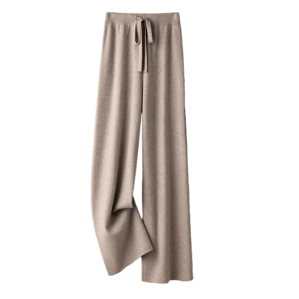 Knit Wide Leg Y2k Casual Pants