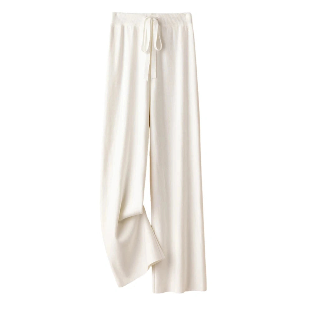 Knit Wide Leg Y2k Casual Pants