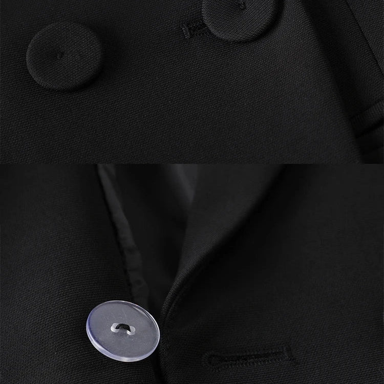 Women's Solid Color Blazer Single Breasted Turndown Collar