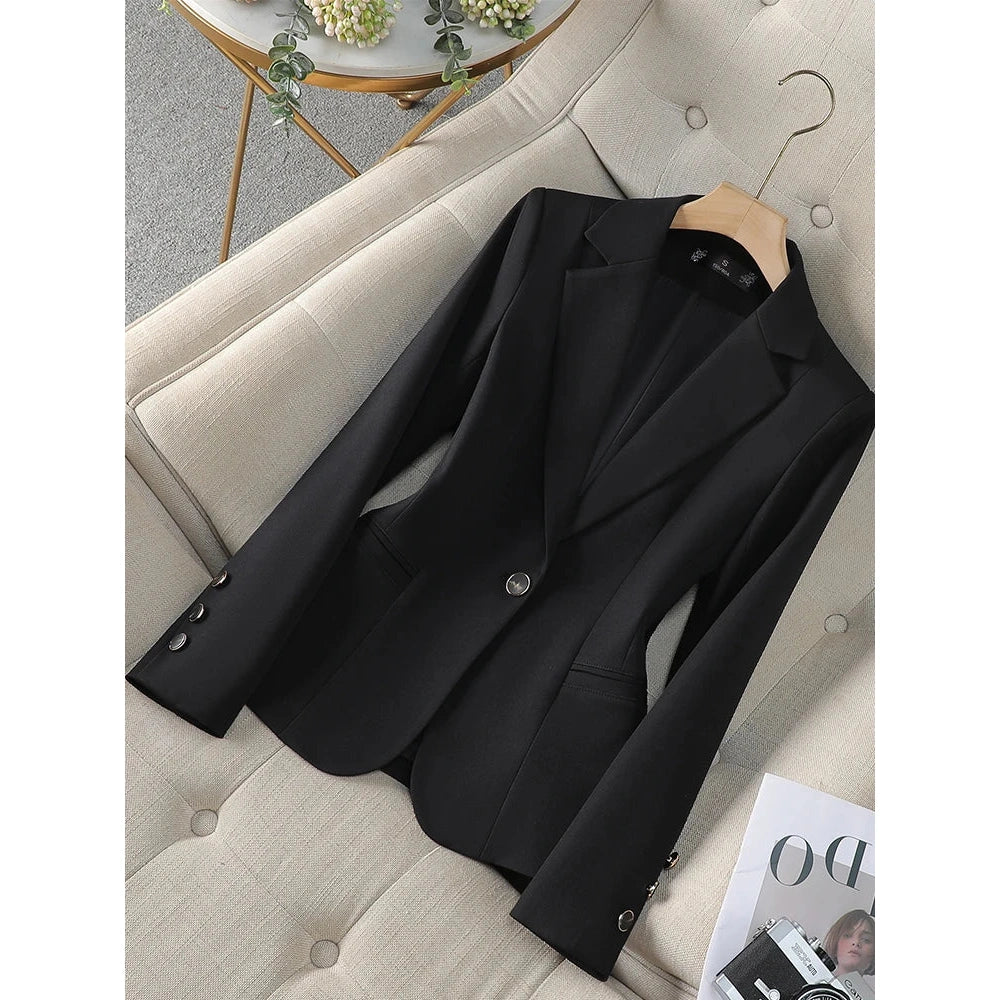 Black blazer for working women