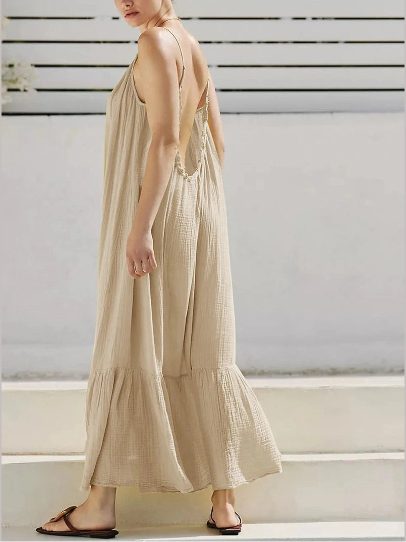 backless dress