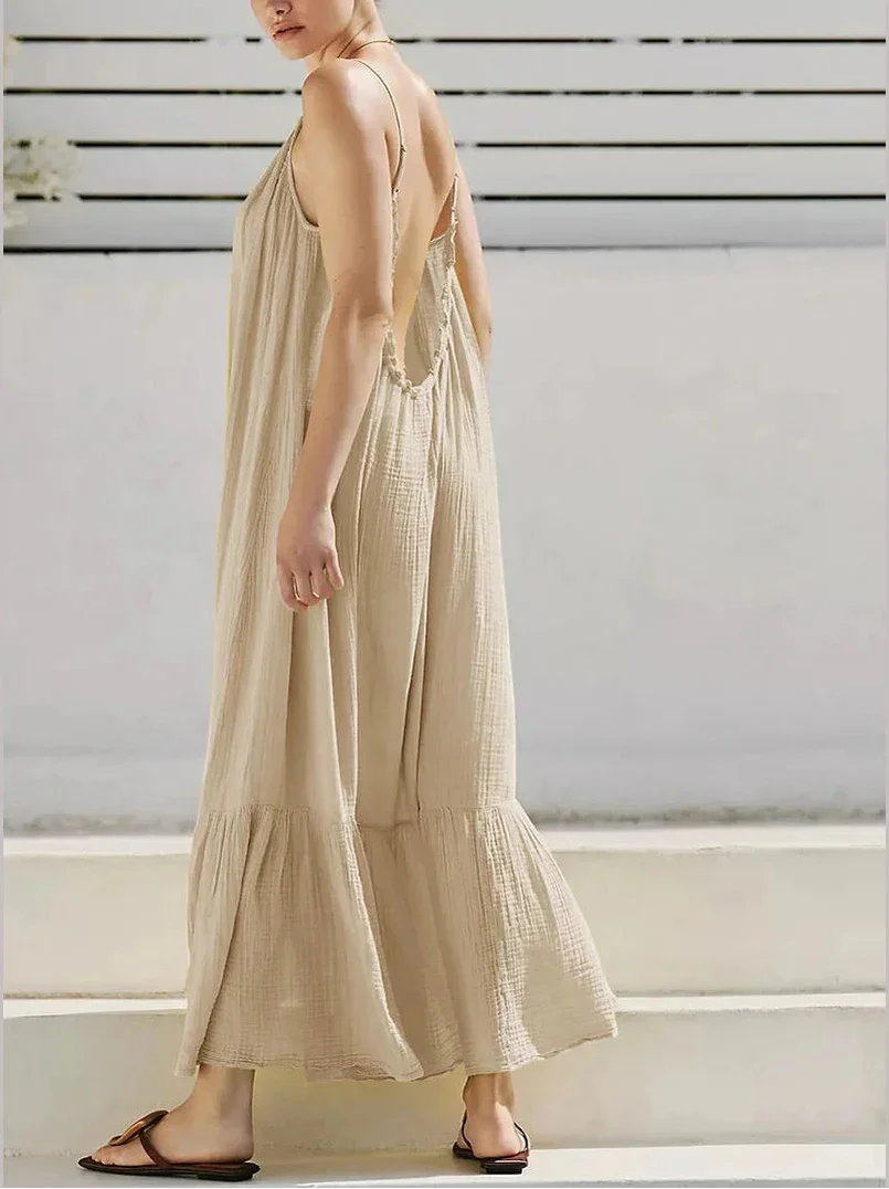 backless dress
