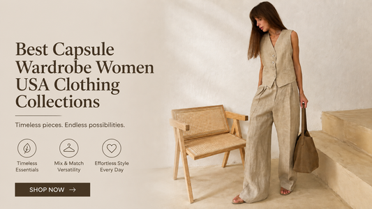 Best Capsule Wardrobe Women USA Clothing Collections