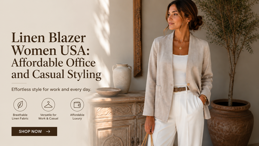 Linen Blazer Women USA: Affordable Office and Casual Styling
