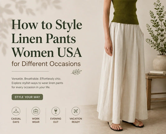 Linen Pants Women USA