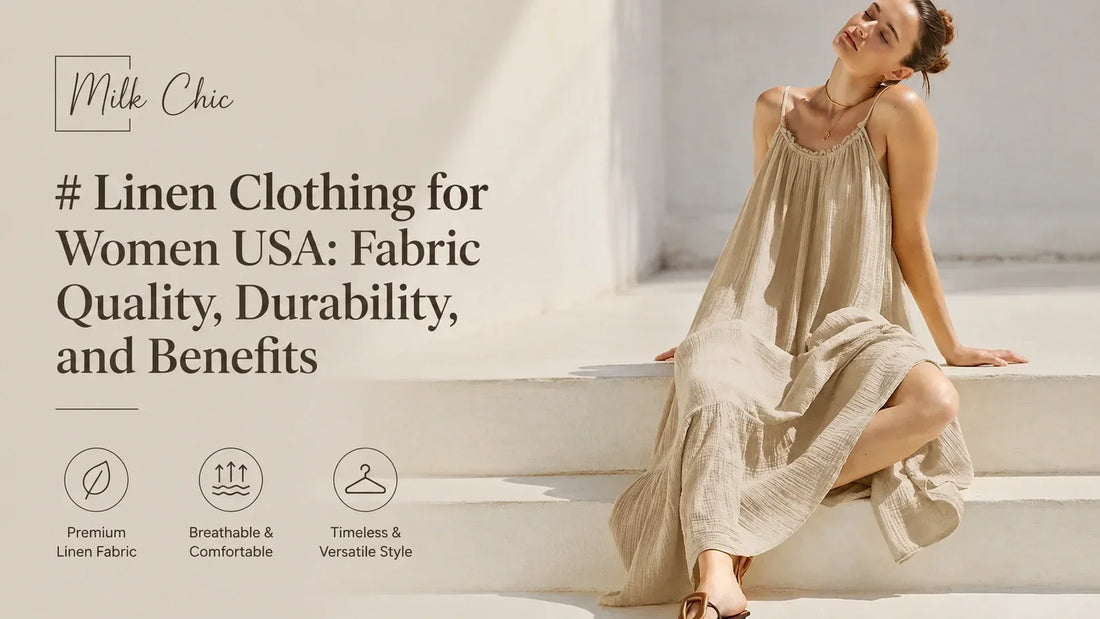  Women's Linen Clothing USA.