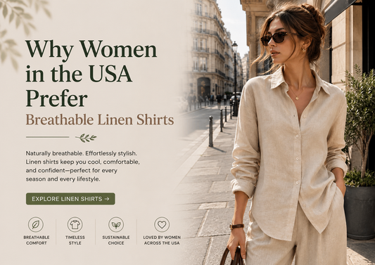 Linen Shirts for Women USA
