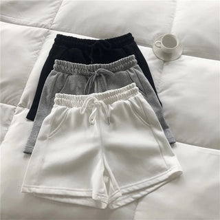 Women's White Shorts High Waisted Casual Shorts Pants Classic