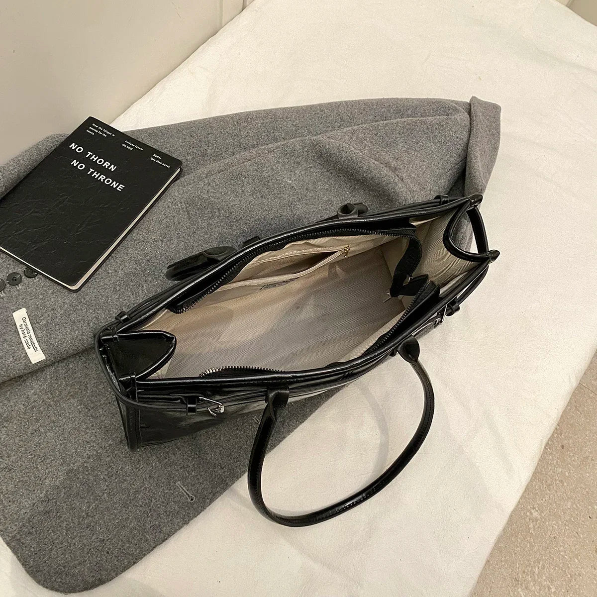 New Soft PC Shoulder Tote Bag | Lightweight Daily Hand-Held Tote Bag for Women