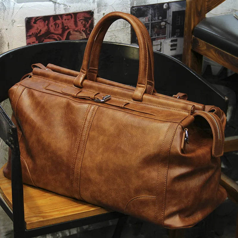 Brown Pu crossbody bag