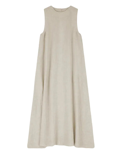 linen maxi dress