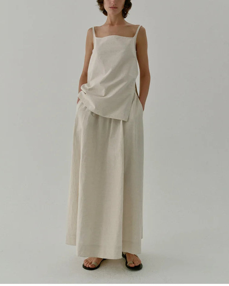 Linen skirt