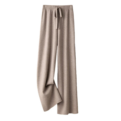 Knit Wide Leg Y2k Casual Pants