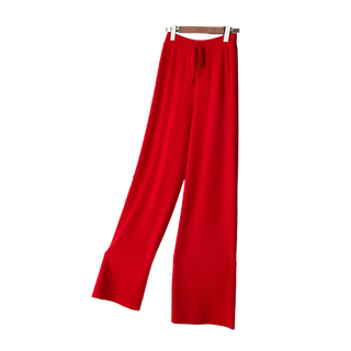 Women's Knit Wide Leg Y2k Casual Pants