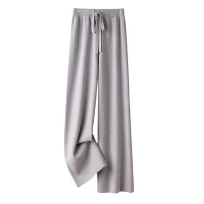 Knit Wide Leg Y2k Casual Pants