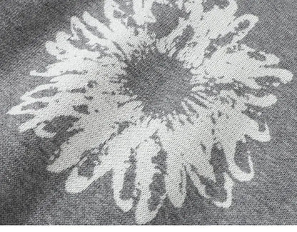 Two-piece Embroidered Sweater Round Neck Top
