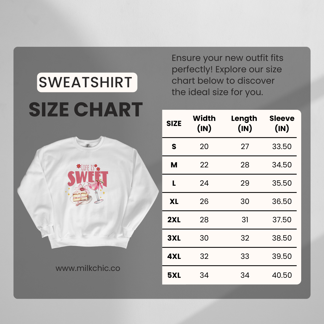 Women Crewneck Sweatshirt Empowering Floral Quote - Unisex Heavy Blend™ Sweatshirt
